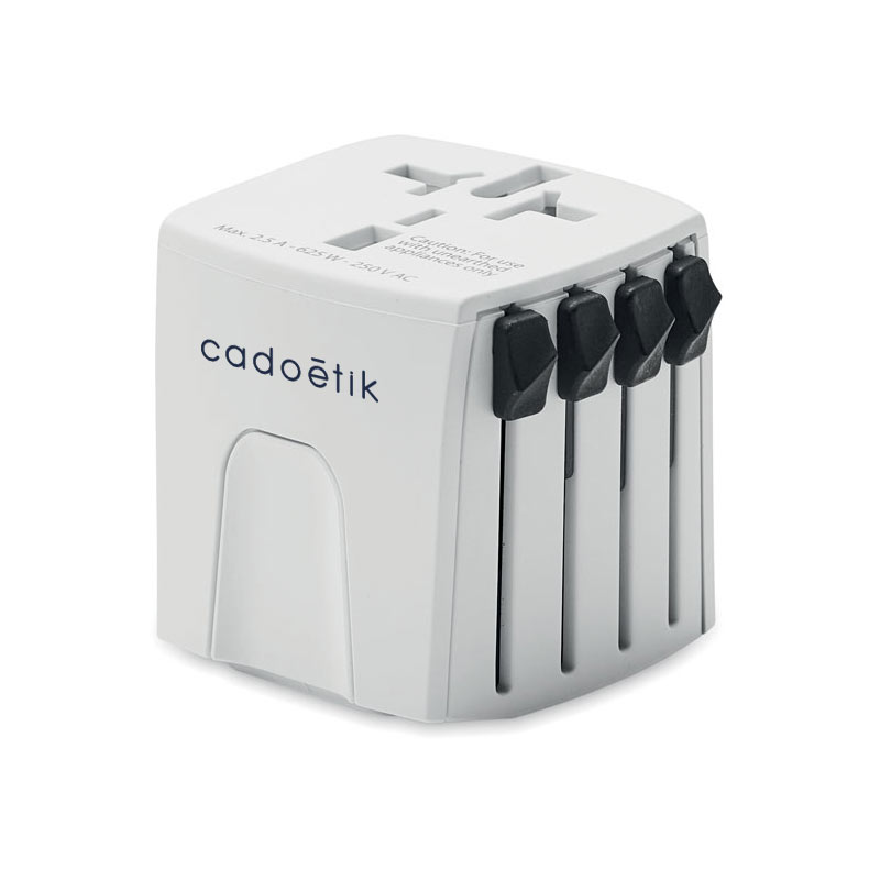 Cadeau publicitaire voyage - Adaptateur de voyage universel Skross