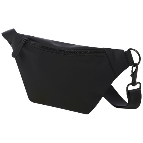 Sac banane en plastique recyclé certifié Turner_Noir
