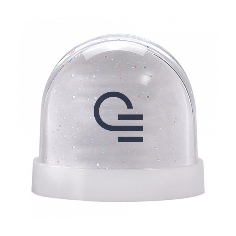 Cadeau publicitaire - Presse-papiers publicitaire boule à neige