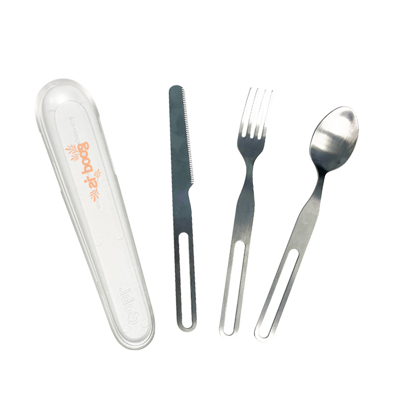 Kit de couverts en inox recyclé Gobi _03