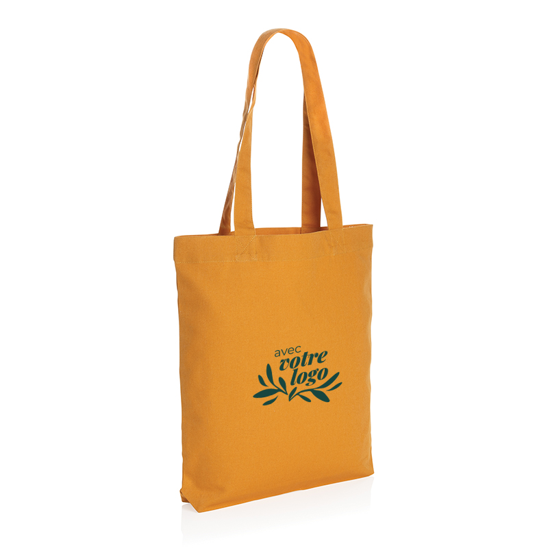 Tote bag en toile recyclée Impact 285 g_03