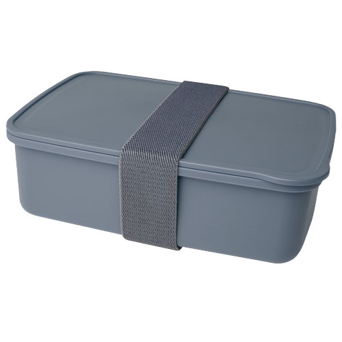 Lunch box en plastique recyclé Dovi 800 mL_Gris ardoise