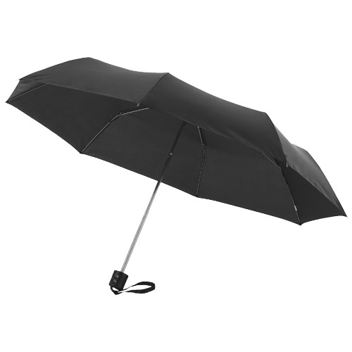 Parapluie pliable 3 sections Titi 21,5 pouces_Noir