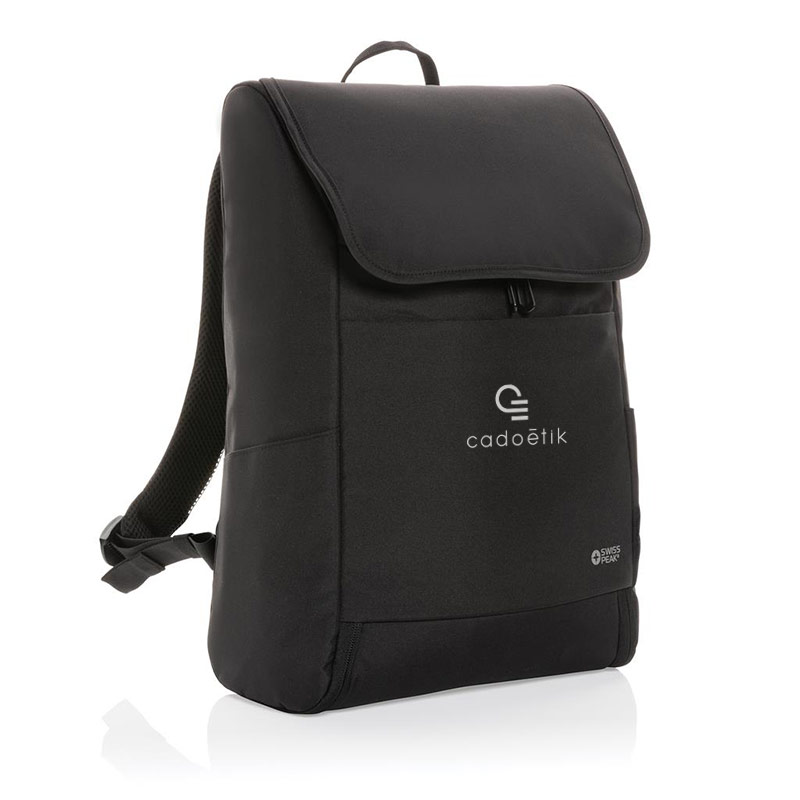 Sac à dos ordinateur 15" en polyester recyclé rPET Swiss Peak Fern 10 L _1