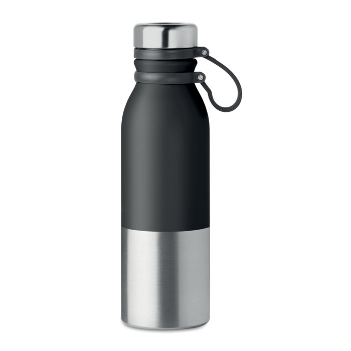 Gourde isotherme en inox Iceland 600 mL_Noir