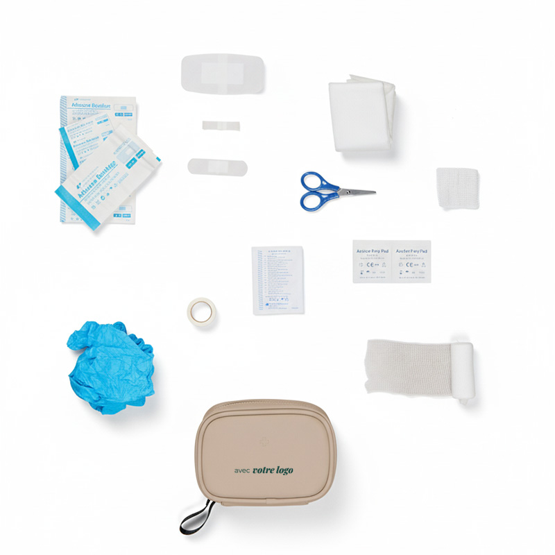 Trousse de secours en polyester recyclé certifié Vinga Baltimore_02