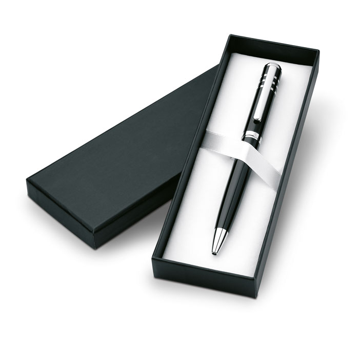 Coffret stylo bille twist Olympia_Noir