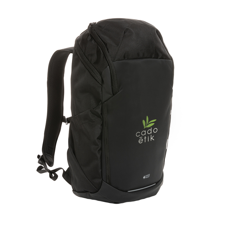 Sac à dos ordinateur 15,6" en polyester recyclé Swiss Peak Impact 19 L_1