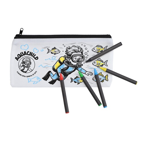 Trousse à crayons personnalisé à colorier Tae_01