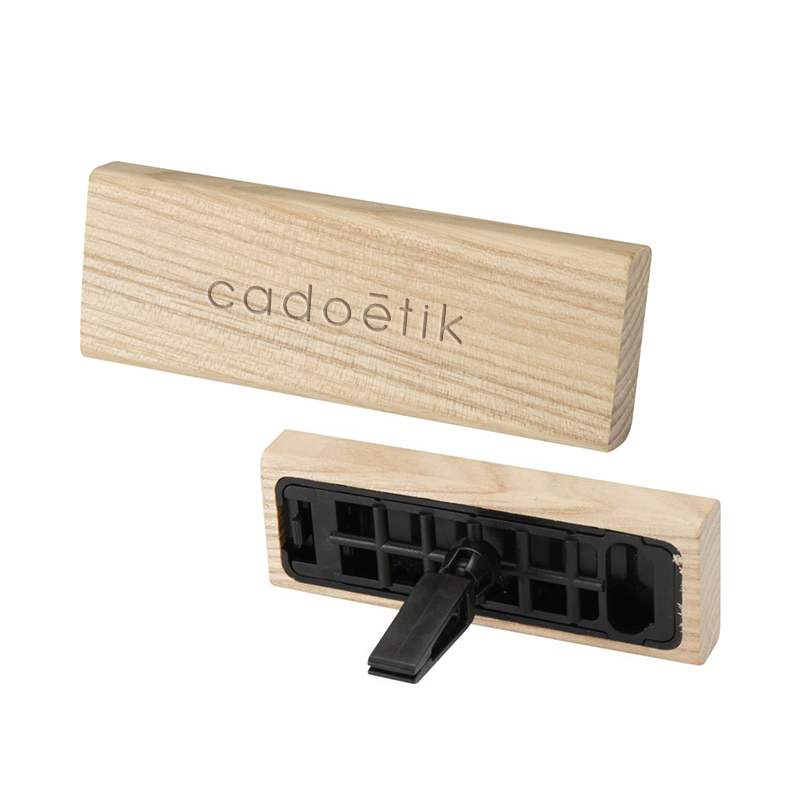 Bâton désodorisant personnalisé pour voiture en bois Maro_01