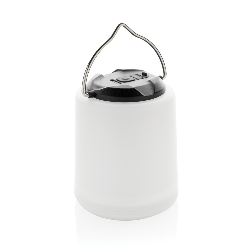 Lampe de table rechargeable en plastique recyclé certifié Limio_01