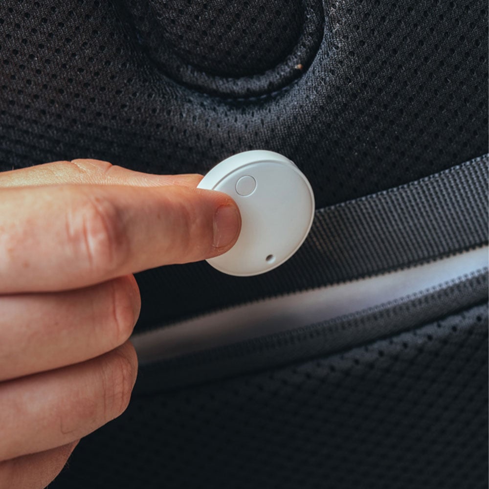 Porte-clés publicitaire traceur en plastique recyclé certifié Findmate Dual_04