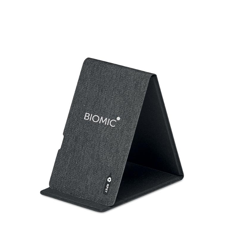 Chargeur à induction en plastique recyclé rPET 10W Trianless_04