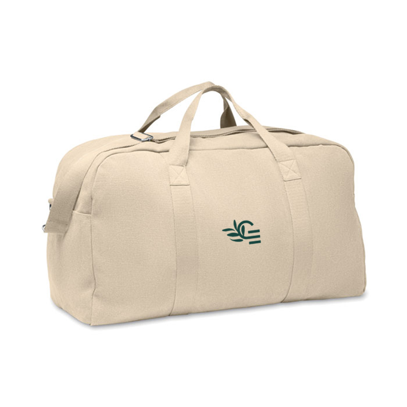 Sac week-end en coton et polyester recyclés Duffas_01
