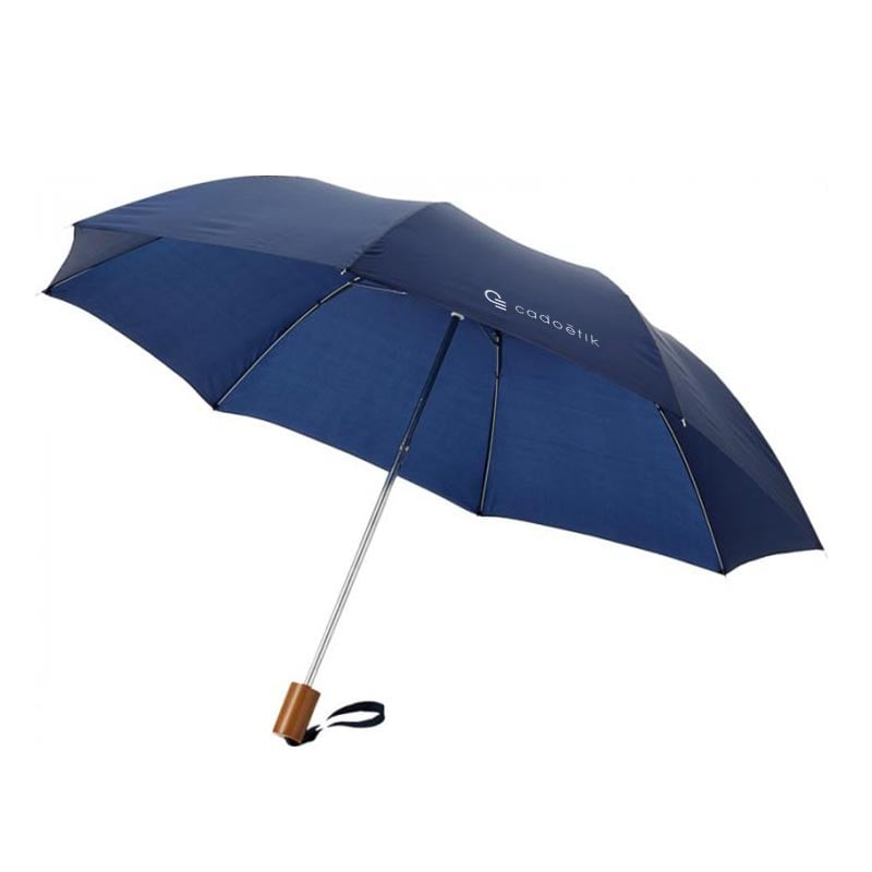 Parapluie publicitaire orange