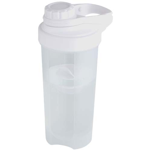 Bouteille de sport personnalisée avec bille de shaker Forza 700 mL_Translucide
