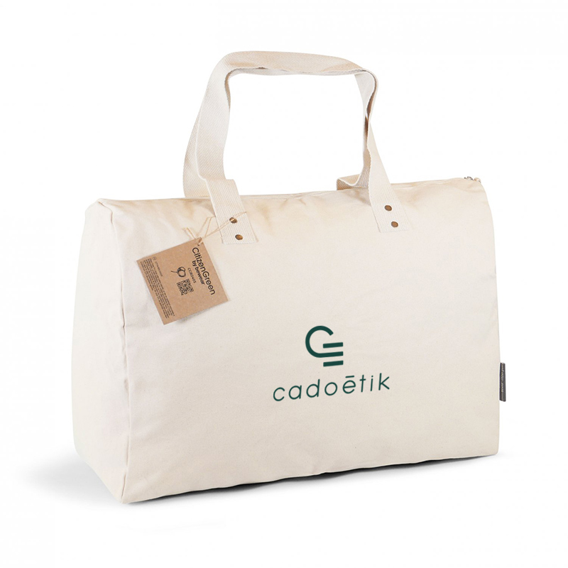 Sac de voyage avec pochette en coton bio Combio 360 g_1