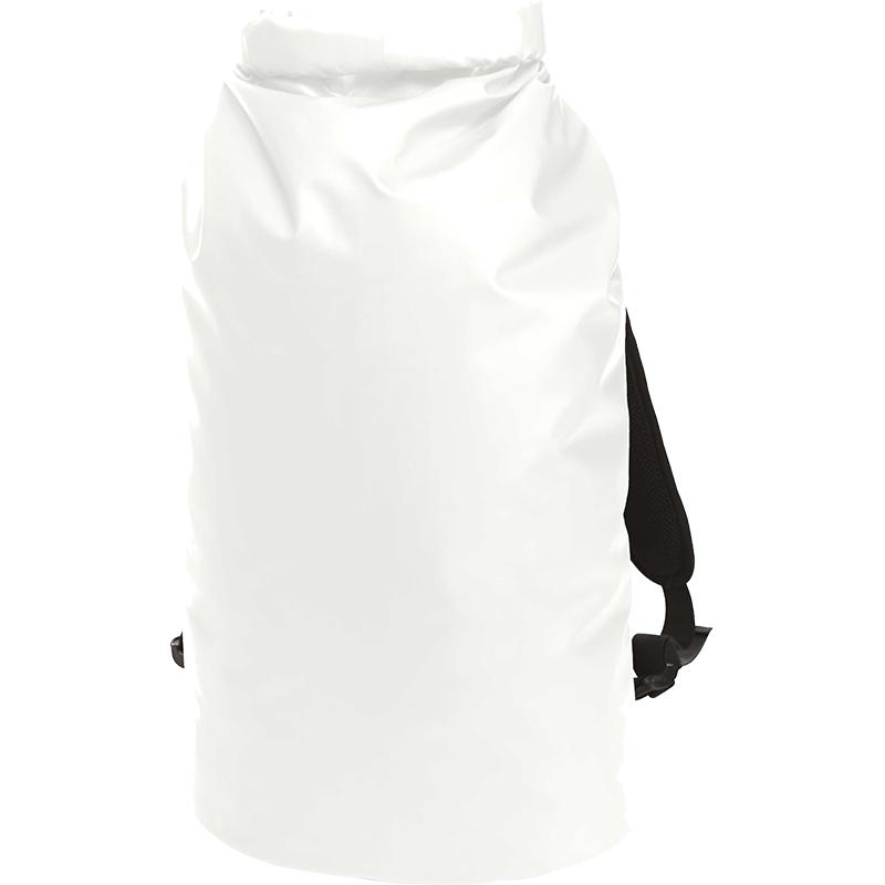 Sac à dos étanche en bâche recyclée Splash 30 L_Blanc