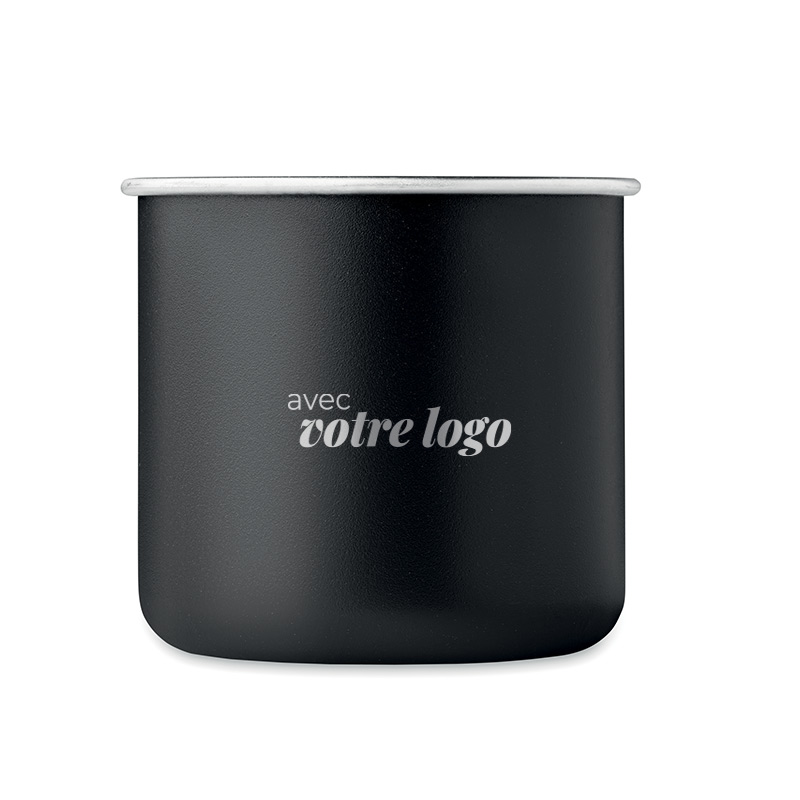 Mug publicitaire vintage en inox recyclé Caribu 300 mL_03