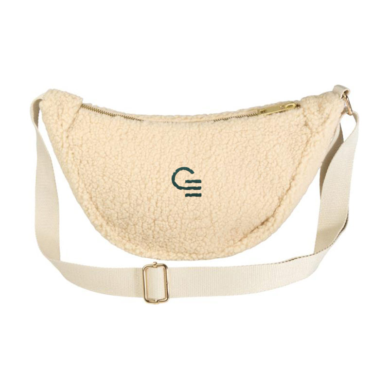 Sac banane en polyester recyclé certifié sherpa Bear_01