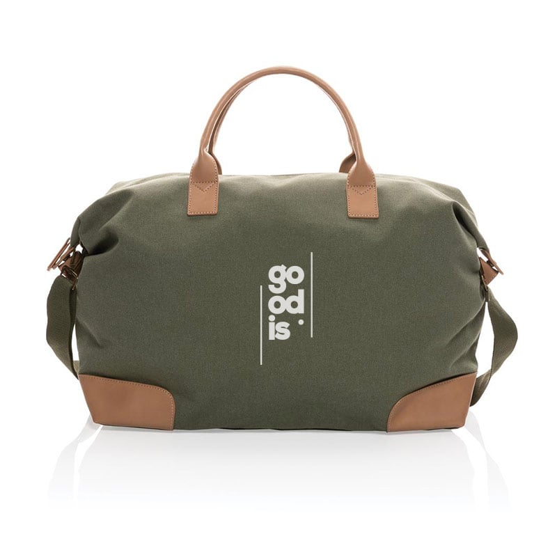Sac week-end en coton et polyester recyclés Impact Rive_03