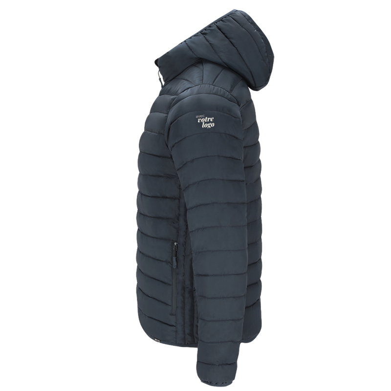 Doudoune unisexe avec capuche en polyester rPET Dilax_04