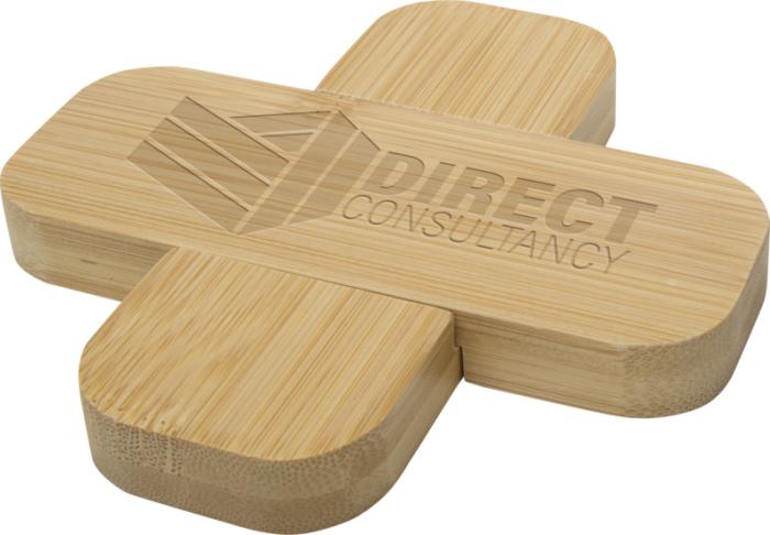 Dessous de plat en bambou certifié Croc_02
