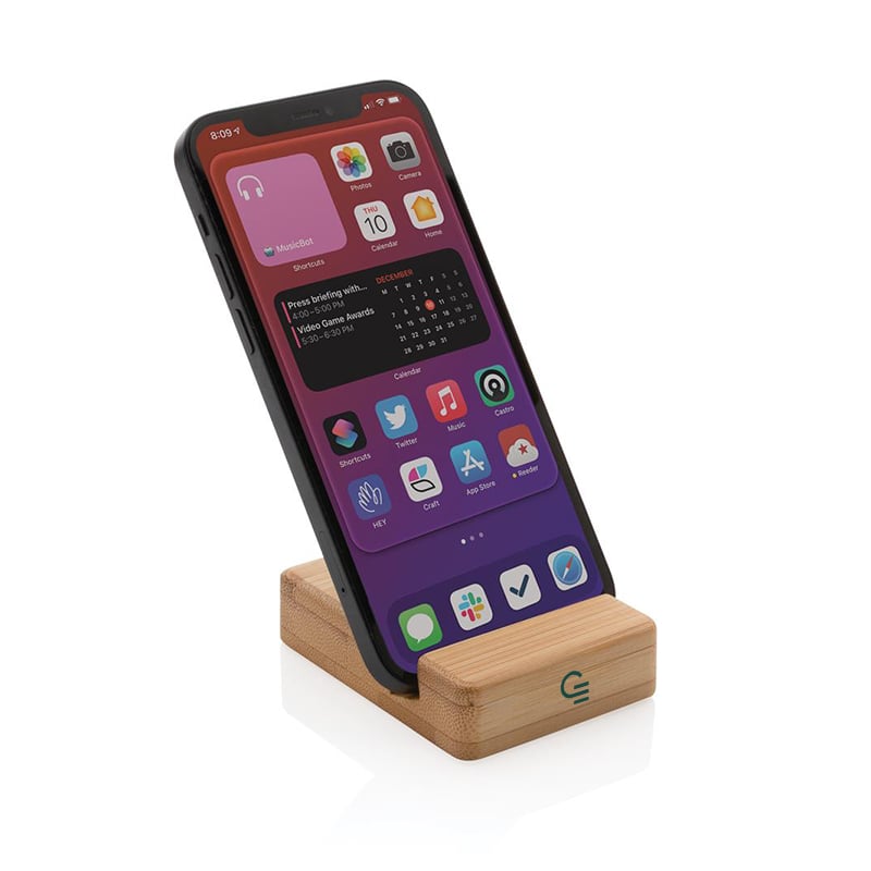 Support de téléphone en bambou Bambox_1