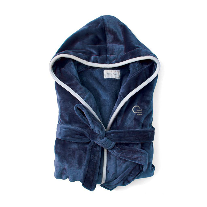 Peignoir en polyester recyclé rPET Vinga Louis _1