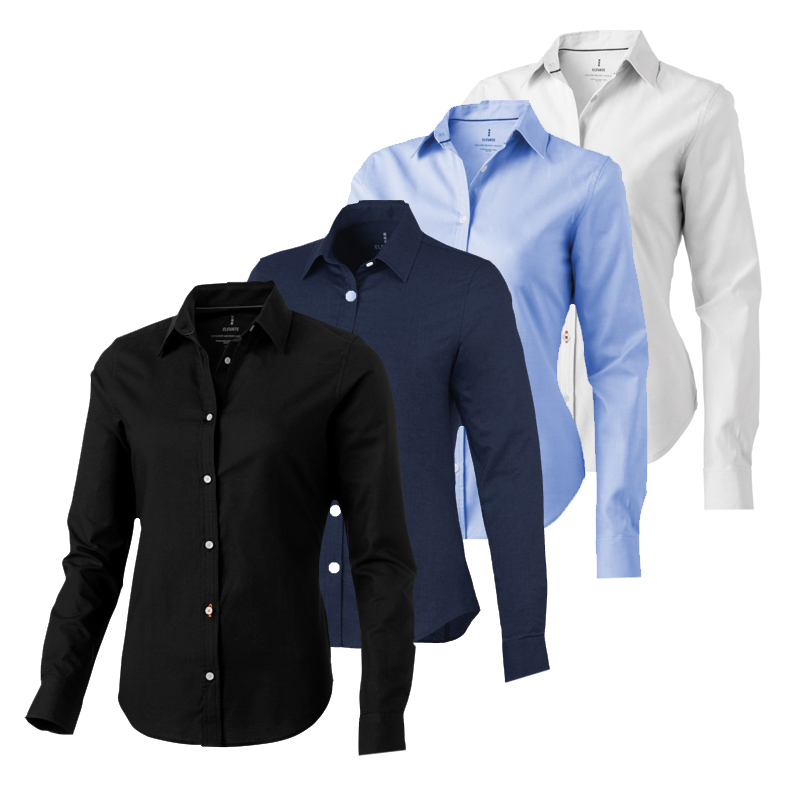 Chemise femme en coton certifié Oxford Vaillant_02