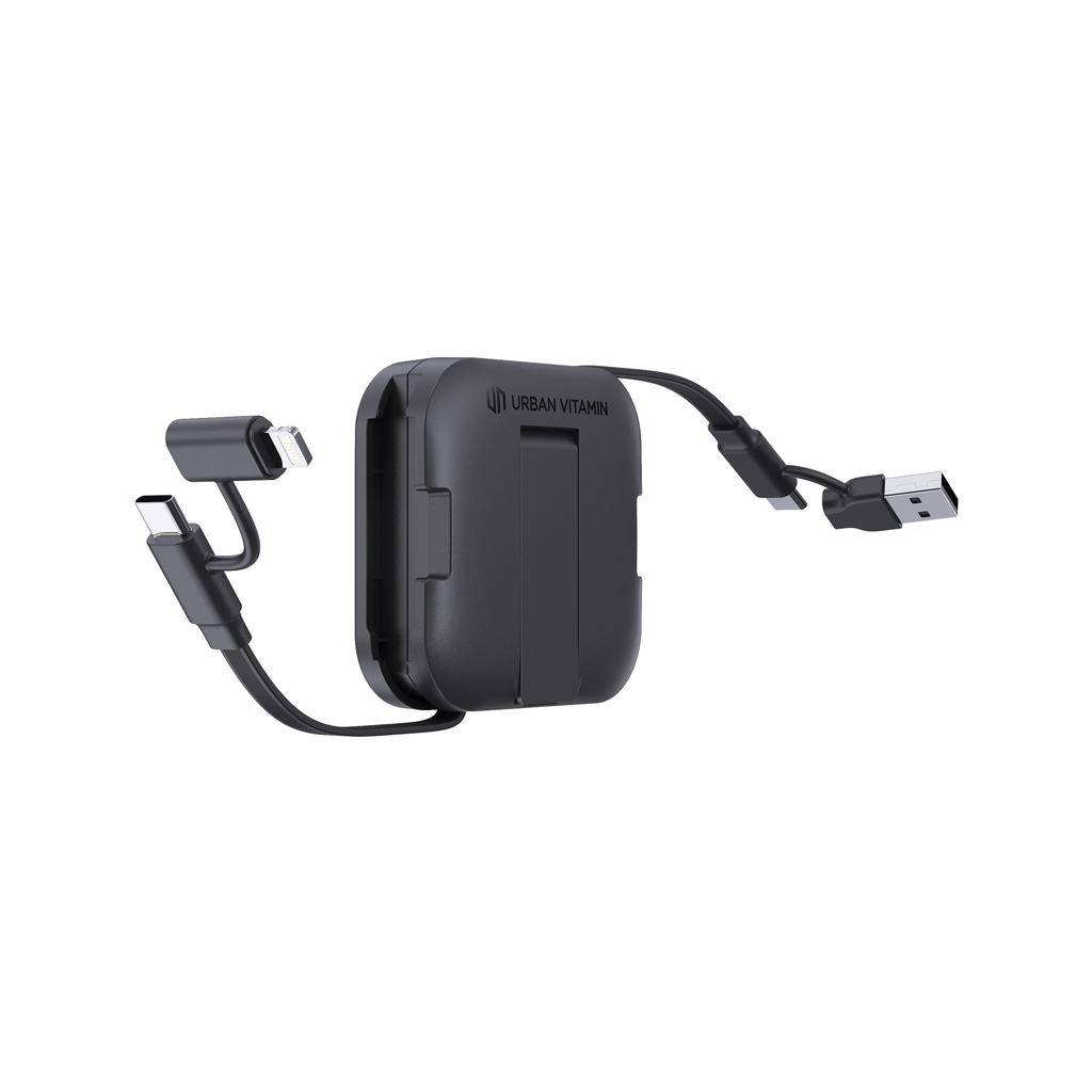 Support magnétique avec charge rapide Urban Vitamin San Jose 100 W _Noir