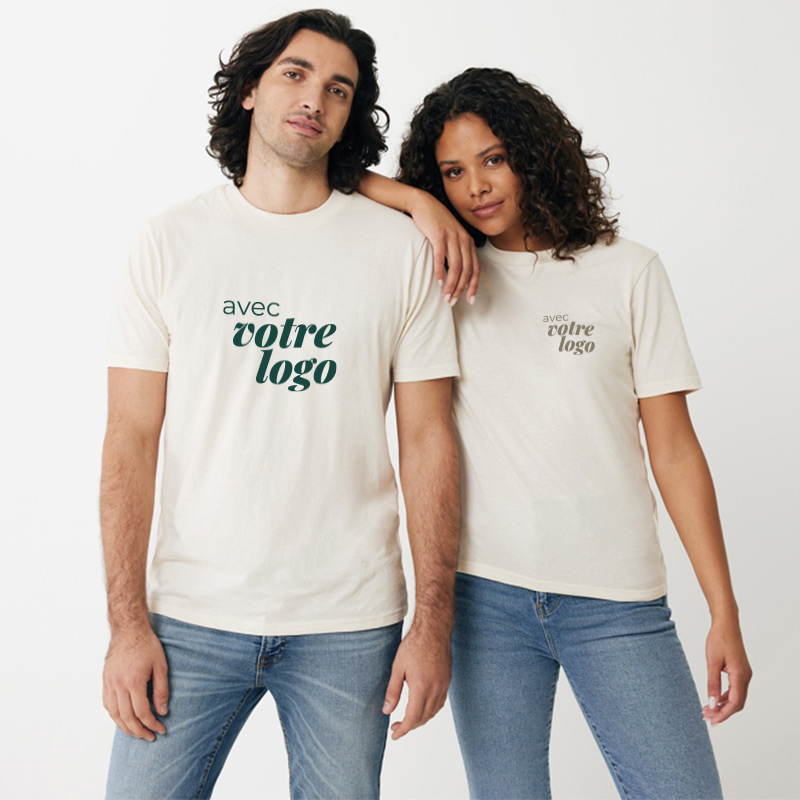 T-shirt publicitaire unisexe en coton bio et recyclé Iqoniq Sierra 160 g_00