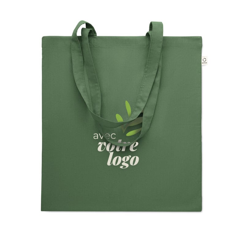 Tote bag en coton et polyester recyclés Viveka Colour 140 g _03
