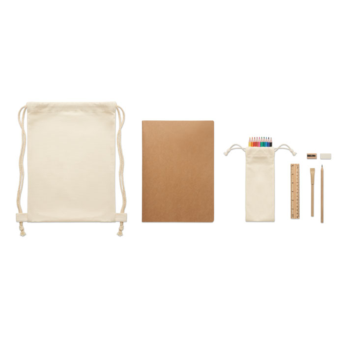 Kit de papeterie publicitaire Fundraw_Beige