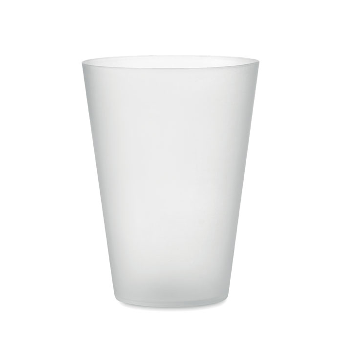 Gobelet Festa Large 300 mL_Blanc transparent