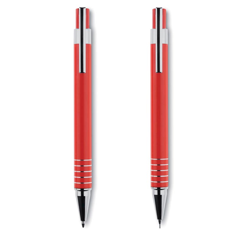 Parure stylo bille et portemine Alucolor_05
