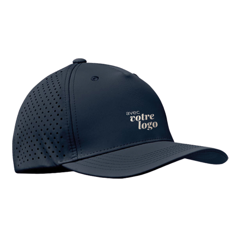 Casquette en polyester avec panneaux microperforés Capo _03