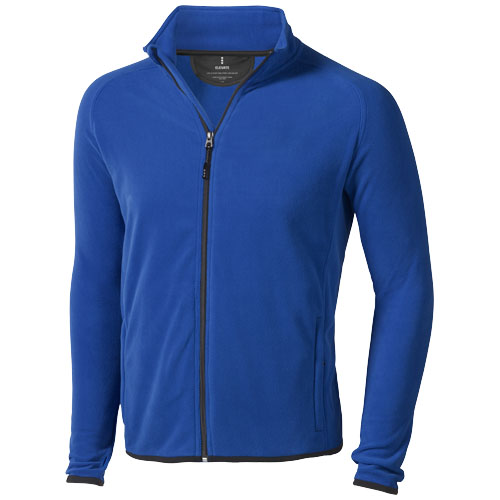 Veste polaire zippée homme en polyester certifié Brossard 190 g_Bleu