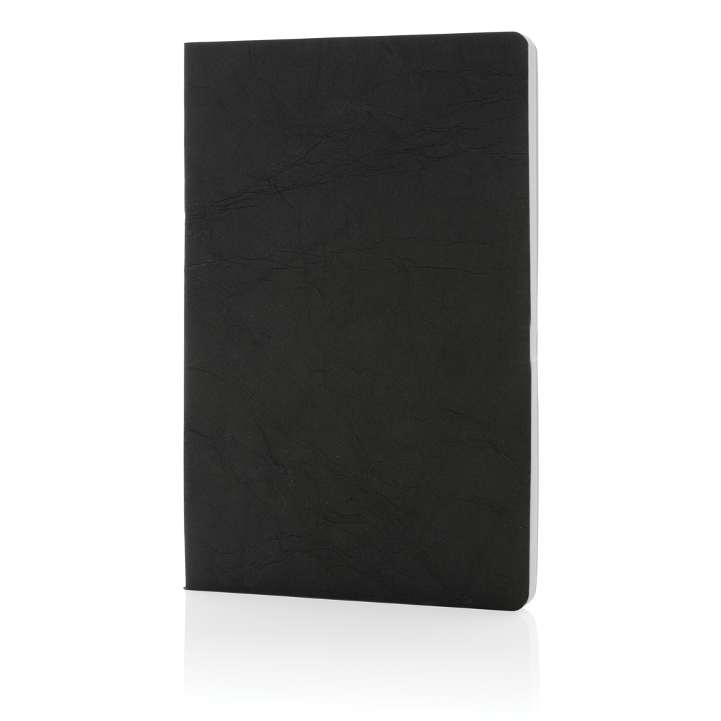 Carnet A5 en kraft et papier recyclé Salton_Noir