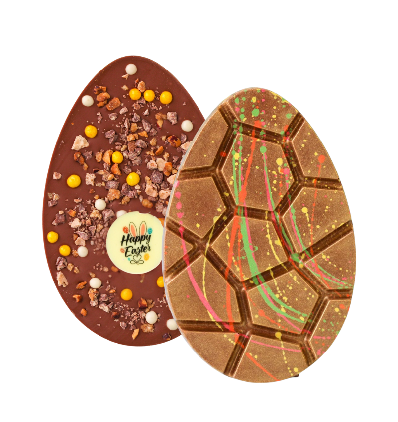 Œuf de Pâques en chocolat belge personnalisable 100 g_01