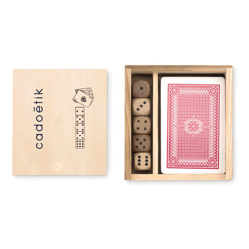 Goodies-Loisirs - Cartes à jouer et 5 Dés Las Vegas