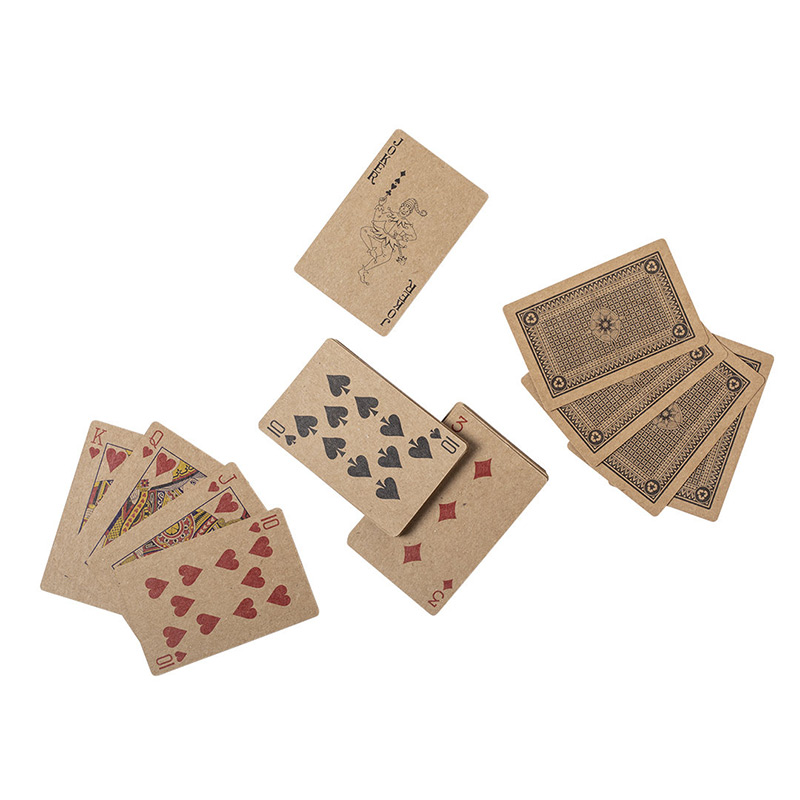 Set de jeu de cartes et dominos en bois Halin_4