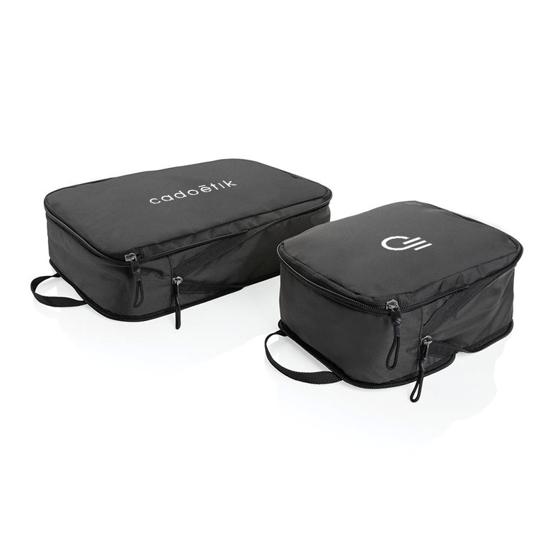 Set de 2 housses de vêtements en polyester recyclé rPET Swiss Peak Ridge _1