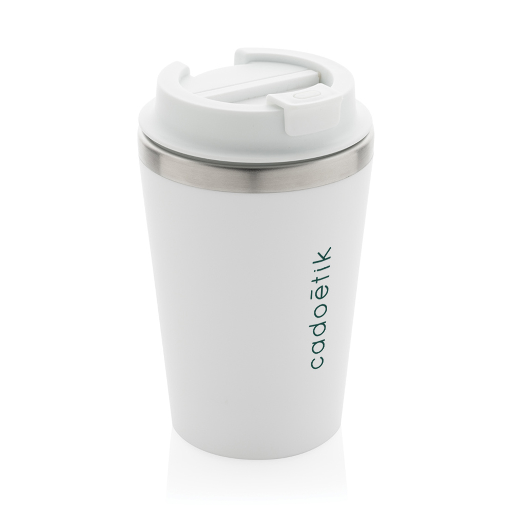 Mug isotherme en plastique recyclé certifié Java 350 mL_01