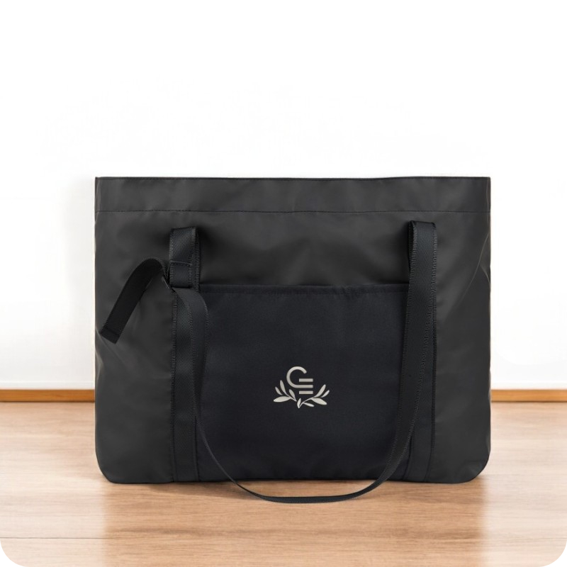 Sac cabas en polyester recyclé certifié Vinga Livorno_00