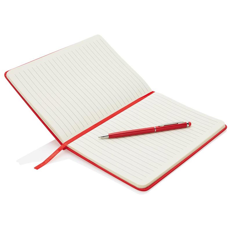 Carnet A5 avec stylo-stylet Deluxi_06