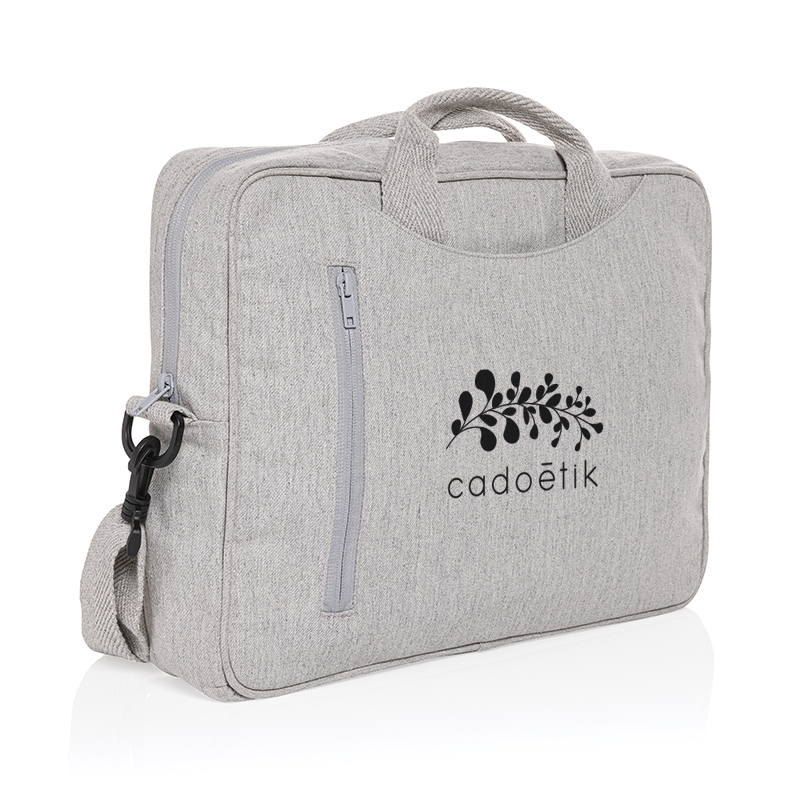 Sacoche ordinateur 15,4'' en coton recyclé Laluka_1