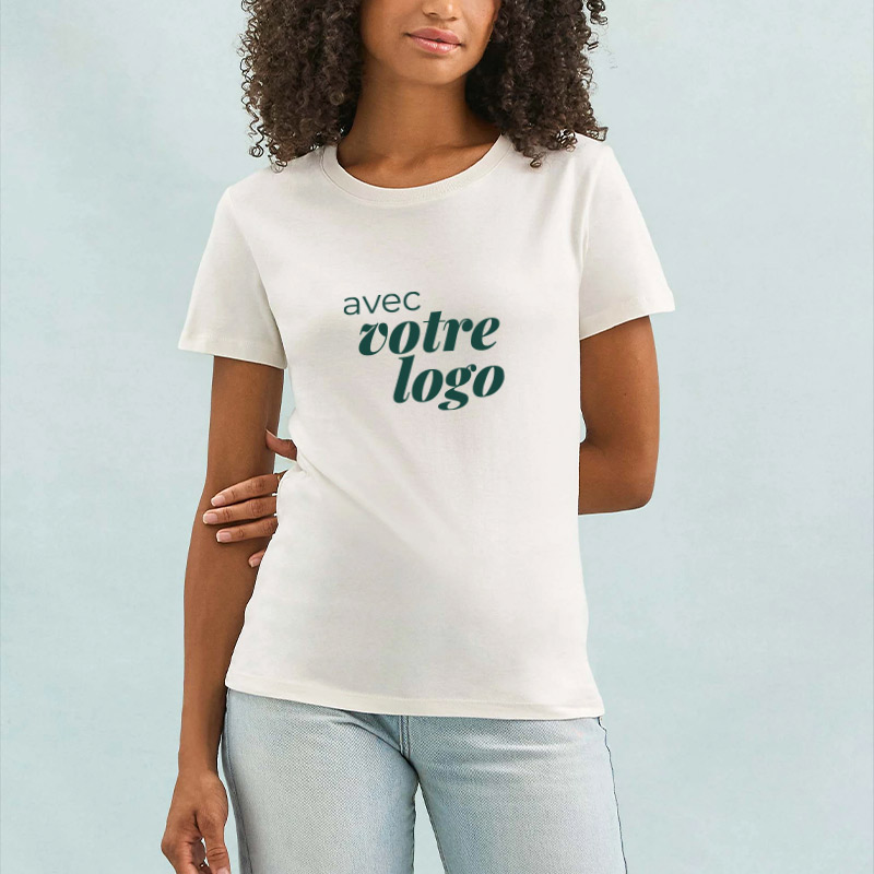 T-shirt publicitaire femme en coton certifié Imperial 190 g_00