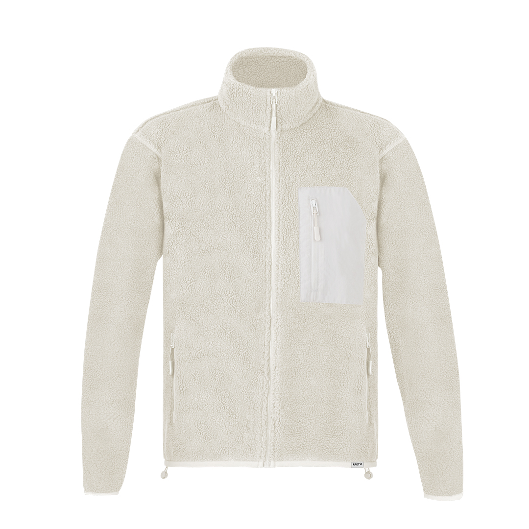 Veste polaire unisexe en polyester recyclé certifié Killian 450 g_Naturel