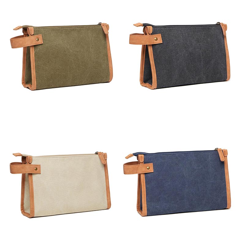 Trousse de toilette en toile recyclée et certifiée Vinga Bosler_02